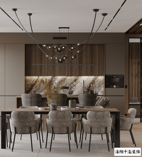 洛陽(yáng)意式極簡(jiǎn)風(fēng)餐廳裝修案例